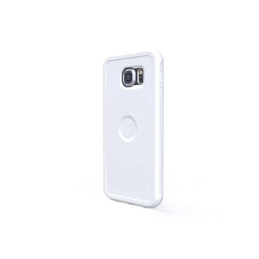 exelium - magnetized protective case for wireless charging - samsung® galaxy s6 - white