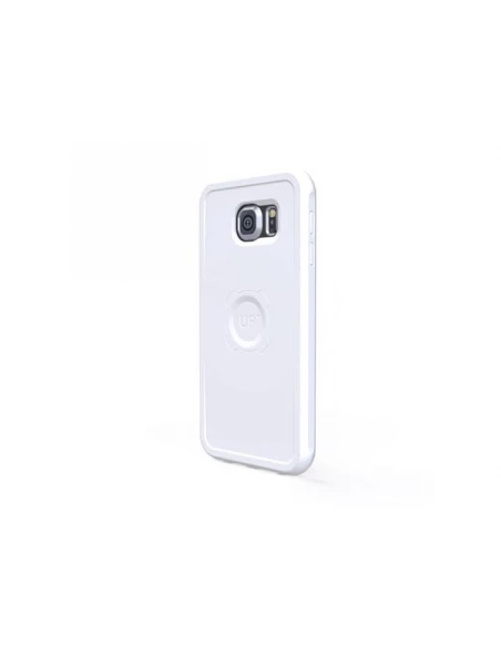 exelium - magnetized protective case for wireless charging - samsung® galaxy s6 - white