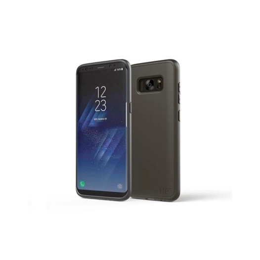 exelium - coque magétique pour charge sans fil - samsung® galaxy s8 plus - noir