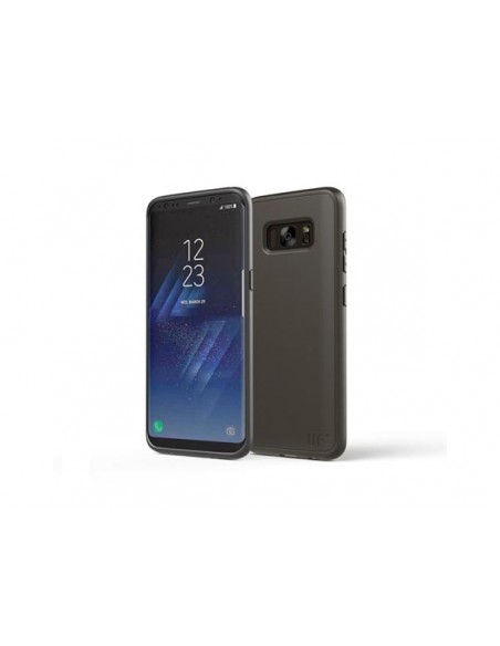 exelium - coque magétique pour charge sans fil - samsung® galaxy s8 plus - noir