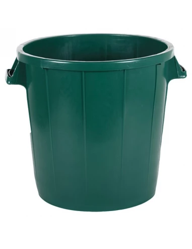 Poubelle d'immeuble 50 litres - corps ref 60557vca vert canada