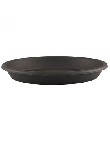 soucoupe ronde 11,5cm anthracite