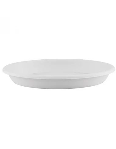soucoupe ronde 35cm blanc