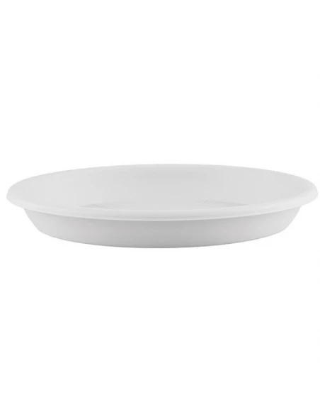 soucoupe ronde 35cm blanc