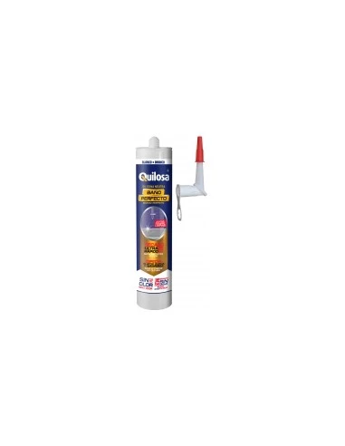 mastic silicone sanitaire neutre - bain parfait désignation cartouche de 280 mlcouleur translucide