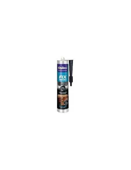mastic colle transparent - fix invisible désignation cartouche de 300 mlcouleur transparent