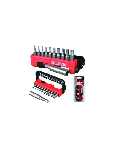 distributeurs 10 embouts 's2' assortis + porte embouts caractéristiques tt15 / tt20 / tt25 / tt30 / pz1 / pz2 / pz3 / ph1 / ph2