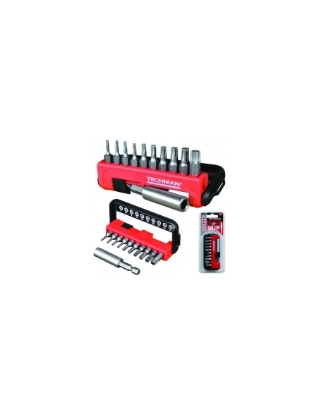 distributeurs 10 embouts 's2' assortis + porte embouts caractéristiques tt15 / tt20 / tt25 / tt30 / pz1 / pz2 / pz3 / ph1 / ph2