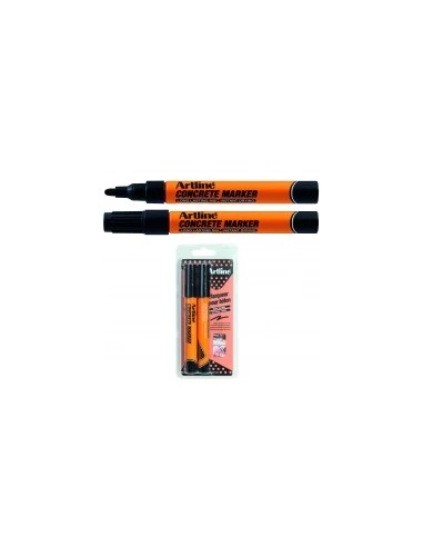 Marqueur permanent beton réf 036084désignation 2 marqueurscouleur noir