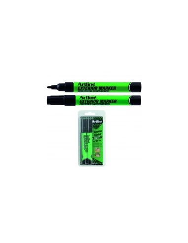 Marqueur permanent exterieur réf 036268désignation 2 marqueurscouleur noir