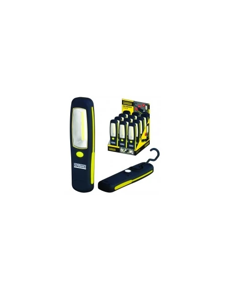 baladeuse cob led caractéristiques baladeuse cob led - 150 lumensalimentation 3 piles lr6 / aa (fournies)