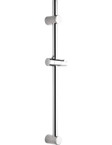 Barre de douche diamêtre 25mm curseur à poignée