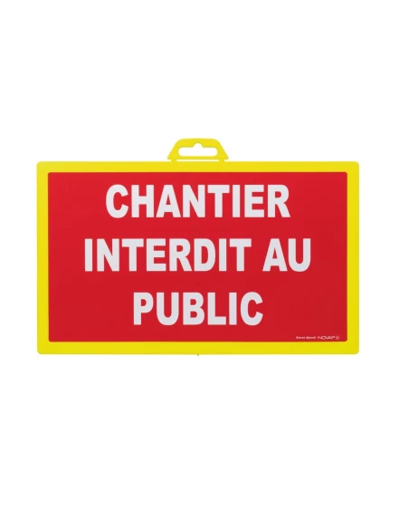 panneau interdit public