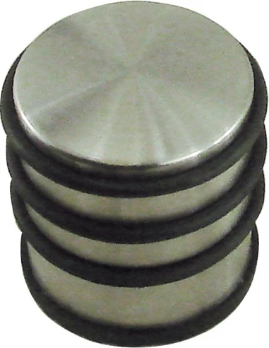 Bloc porte butée acier nickelé satiné 1 Kg - DT2000