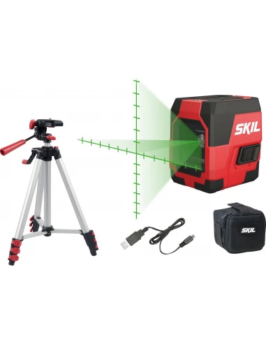 Niveau laser en croix + trepied - SKIL