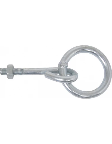 Anneau ecrou 10x100 z blanc