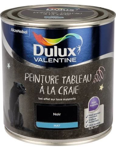Peinture tableau noir 0.5 litre - DULUX VALENTINE