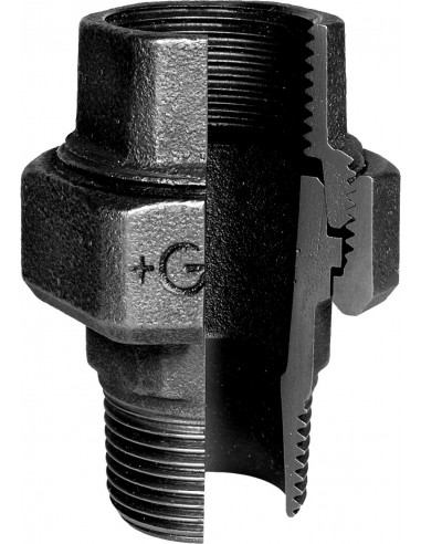 manchon union noir 341mf 12x17