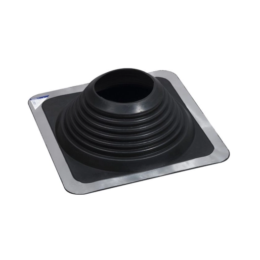 Pipeco noir embase carrée n°4 d80 a 153mm - Ten