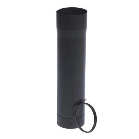 tuyau coulissant noir mat 150