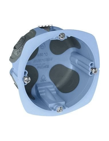 Boîte d'encastrement ronde BBC étanche à l'air XL AIR'métic 3p p40mm - Eur'Ohm
