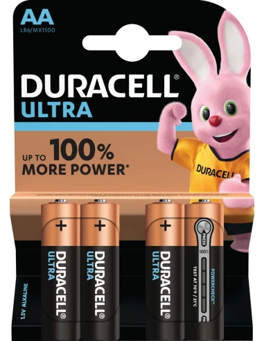 piles duracell ultra aa x4