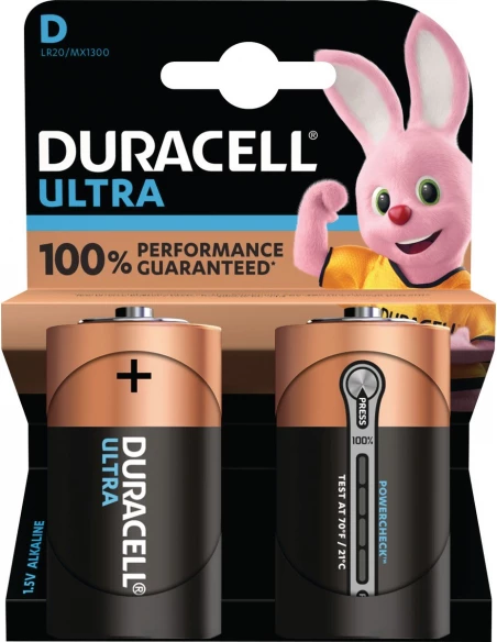 Piles MAINLINE ultra LR20-D x2 - duracell