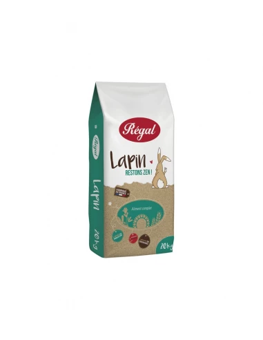 Aliment lapin regal 20kg REGAL