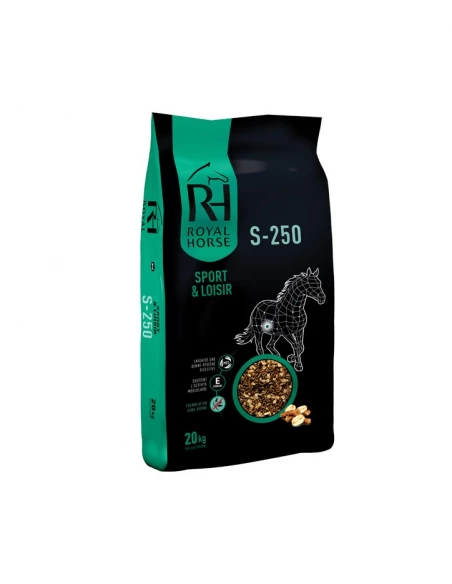 Aliment cheval floconné s250 20 kg ROYAL HORSE