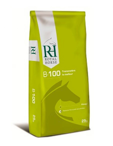 aliment cheval granulé b100 25 kg ROYAL HORSE