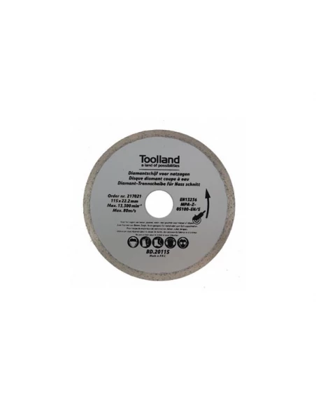 Disque de diamant - 180 mm x 22 2 mm