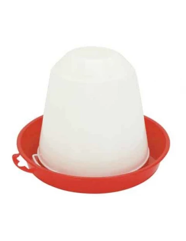 Abreuvoir syphoide poussins/volailles PVC 10 litres en alimentation automatique