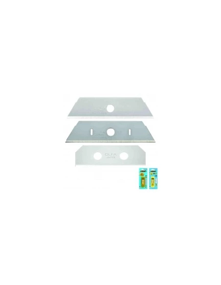lames de couteaux désignation etui de 10 lames trapèzezs pour couteau sk-12longueur 72 mmhauteur 17,5 mmepaisseur 0,6 mmtrous av