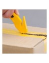 Etui de 10 lames réversibles 17,5 mm pour cutter spécial emballage