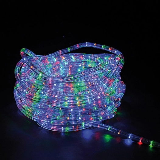 tube d 11mm 192 leds 8m multicolore -bleu 24 leds/