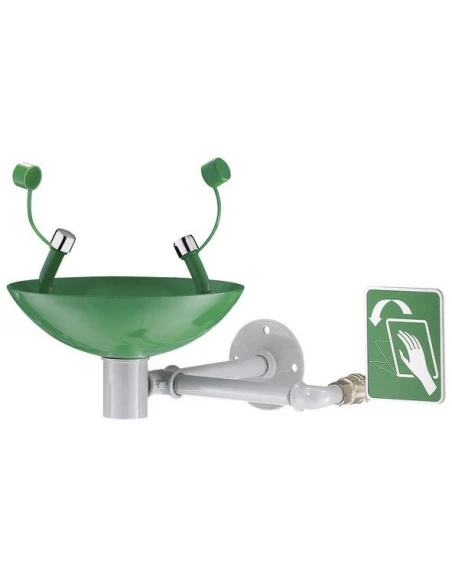 lave-yeux de securite mural