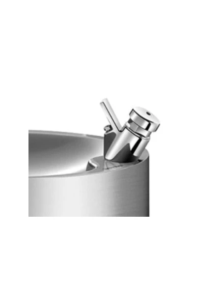 robinet rince-bouche chrome