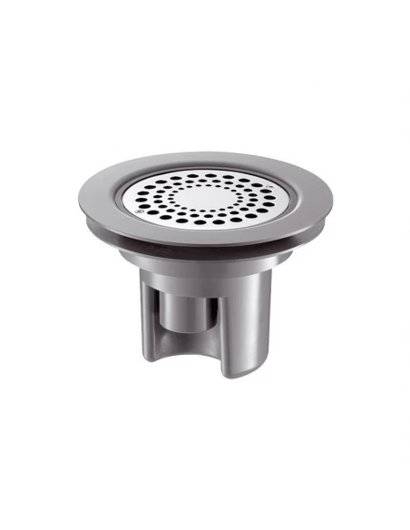siphon sol souple grille inox