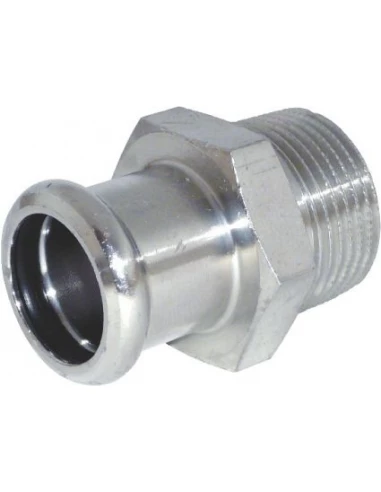 adapt filete m 28 3/4inox