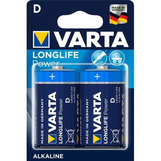 Varta Longlife Power Lr20 X2 - VARTA