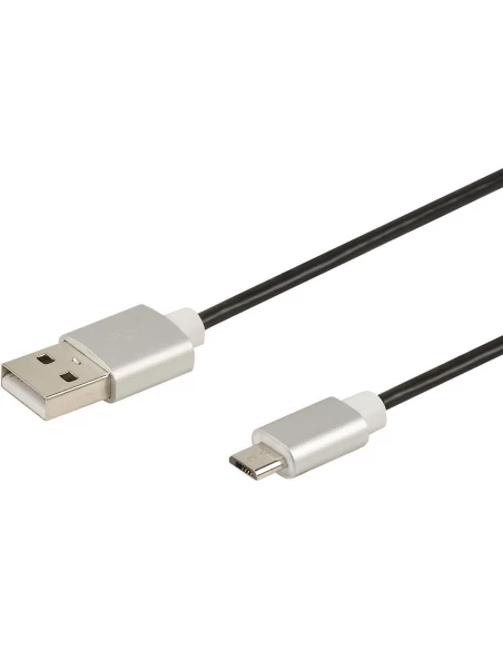 micro usb m 2 4a - 1m (alu)