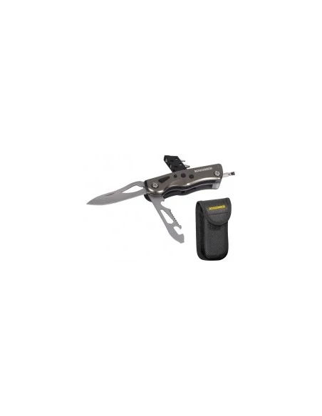 couteau multi-fonctions a led longueur manche 100 mm