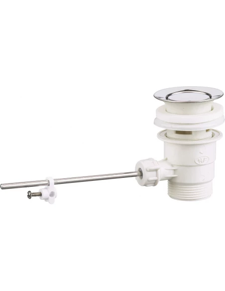 Vidage lavabo bonde à clapet avec trop plein - VALENTIN