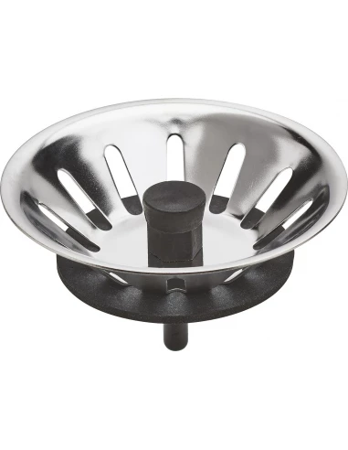 Panier manuel Ø 75mm, pour bonde évier Ø 90 mm - VALENTIN