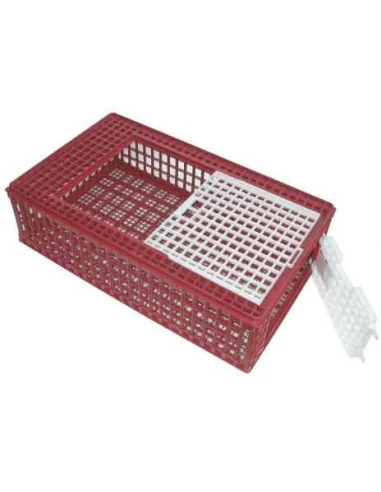 Cage de transport volaille et animaux en PVC 95X57X24CM