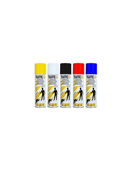 peinture de tracage semi permanent caractéristiques couleur bleucontenance/contenu 650 / 500 ml