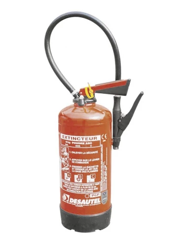 extincteur 6kg a poudre