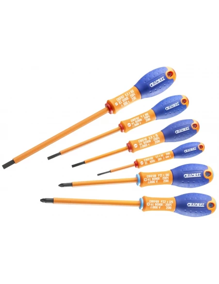 tournevis isoles jeu de 6