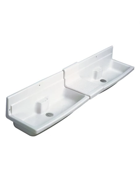 1 Lavabo collectif Thoiry - Contour 21 P312001 Porcher