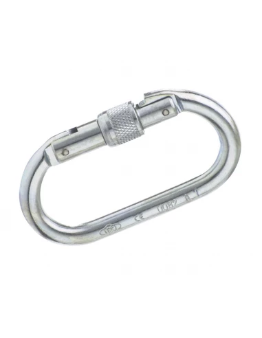 mousqueton a vis en acier